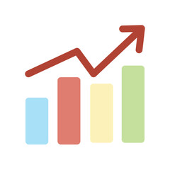 Chart Flat Icon