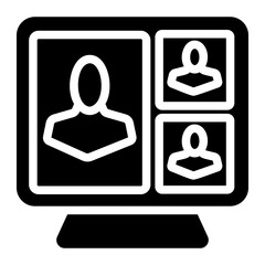 video conference icon
