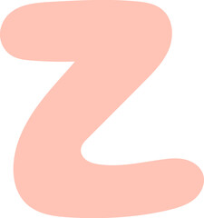 Abstract shape z illustration