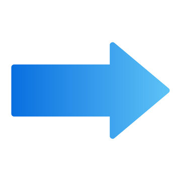 Right Arrow Gradient Icon