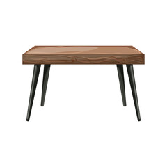 desk wood table cartoon. desk wood table sign. isolated symbol vector illustration