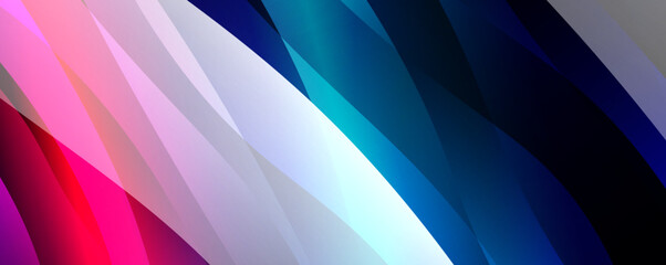 Obraz premium Fluid color gradients with dynamic wave line effect. Vector Illustration For Wallpaper, Banner, Background, Card, Book Illustration, landing page