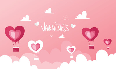 valentines day illustration vector background design for romantic couple in valentines day