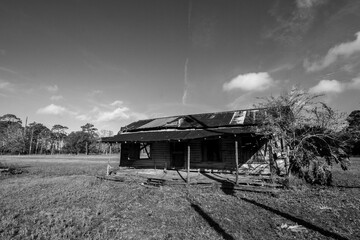 Old Cracker ranch house in Florida