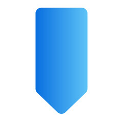 down arrow gradient icon