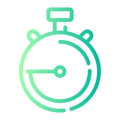 countdown gradient icon
