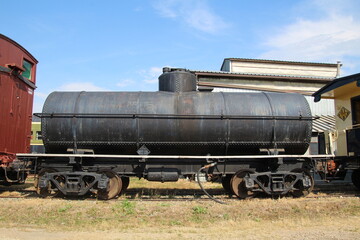 Fototapeta na wymiar Old Oil Train