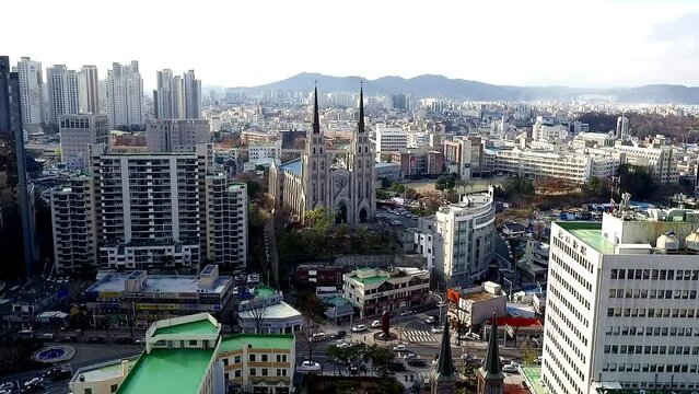 Downtown DAEGU in KOREA