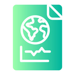 analysis gradient icon