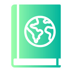 geography gradient icon