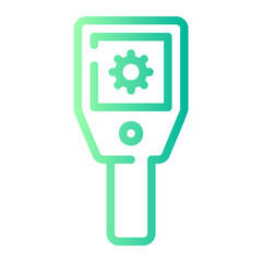 Thermal gradient icon