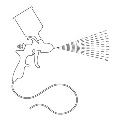 spray paint icon vector