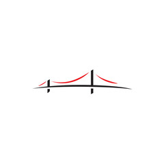 Simple Bridge Logo Designs