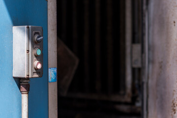 Details of an old abandoned factory