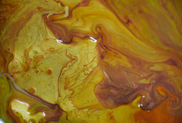 Streams of gold. Abstraction. Wealth