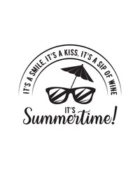Summer vacation lover theme, slogan graphics, and illustrations with patches for t-shirts and other uses.