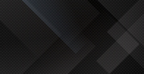 Black abstract geometric texture background. Modern shape concept. eps10 vector
