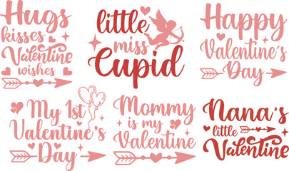 Valentine's Day SVG Bundle -valentine's day SVG, Vector Design, valentine's day SVG File, valentine's day Shirt SVG, valentine's day mug SVG, Retro valentine's day SVG