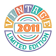 Vintage 2011 Limited Edition