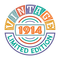 Vintage 1914 Limited Edition