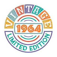 Vintage 1964 Limited Edition