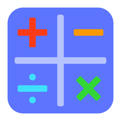 Calculator Flat Icon