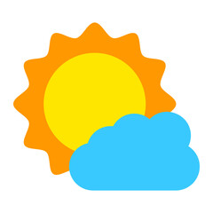 Weather App Flat Icon