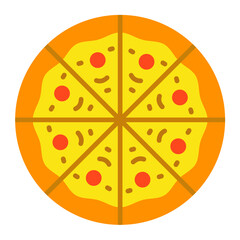 Pizza Flat Icon