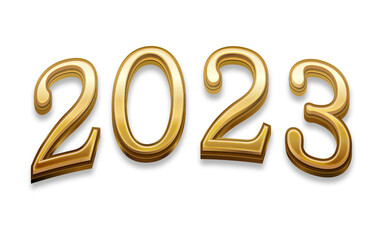 Obraz na płótnie Canvas logo design for new year 2023 which is use for different places 
