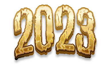 logo design for new year 2023 which is use for different places 