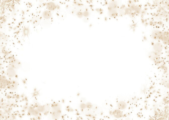 Christmas glowing light bokeh confetti and sparkle