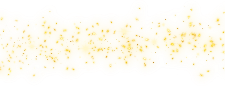 Golden Christmas Lights