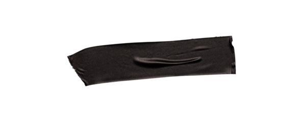 adhesive tape realistic electrical black tape png isolated on transparent background