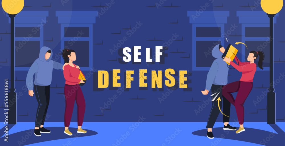 Poster Backstreet Self Defense Composition