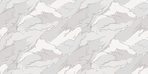 White marble background. Marbling venetian plaster pattern. Abstract stone seamless texture. Good for ceramic tiles, wallpapers print. Vector illustration
