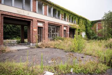 Details of an old abandoned factory