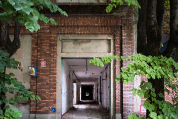 Details of an old abandoned factory