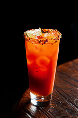 tasty cocktail in the bar