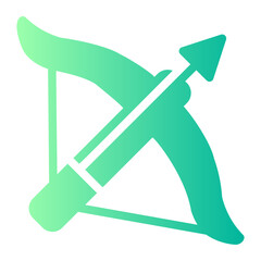 crossbow gradient icon