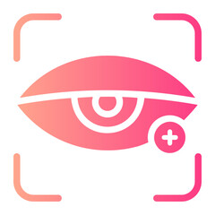 eye gradient icon