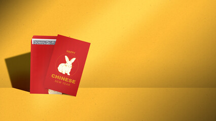 Happy Chinese New Year. Chinese New Year of Rabbit