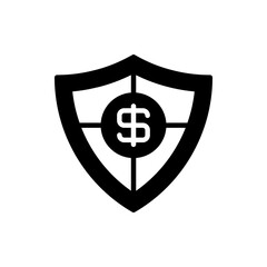 Fototapeta premium Protection icon in vector. Logotype