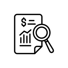 Underwriting icon in vector. Logotype