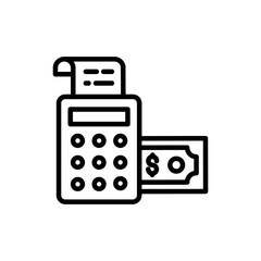 Order Checkout icon in vector. Logotype