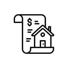 Home Loan icon in vector. Logotype