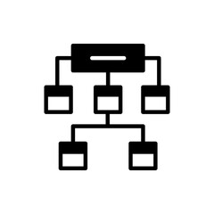 Site Map  icon in vector. Logotype