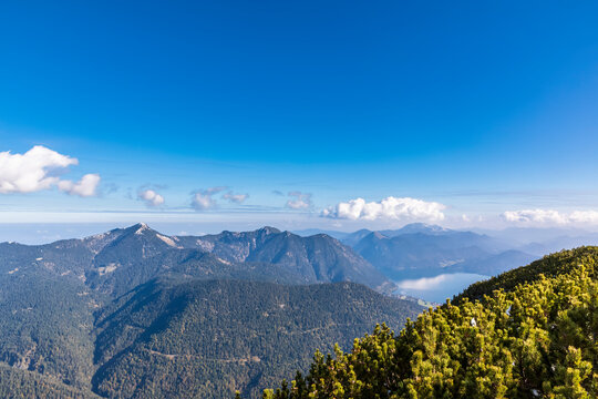 Germany, Bavaria, Peaks of Ester Mountains