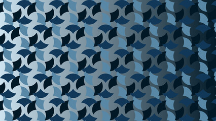 Blue Modern Colored Geometrical textured pattern with decorative ornamental illustrations for desktop, wallpaper, background, texture