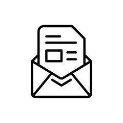 Email icon in vector. Logotype