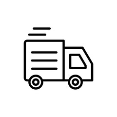 Transportation  icon in vector. Logotype